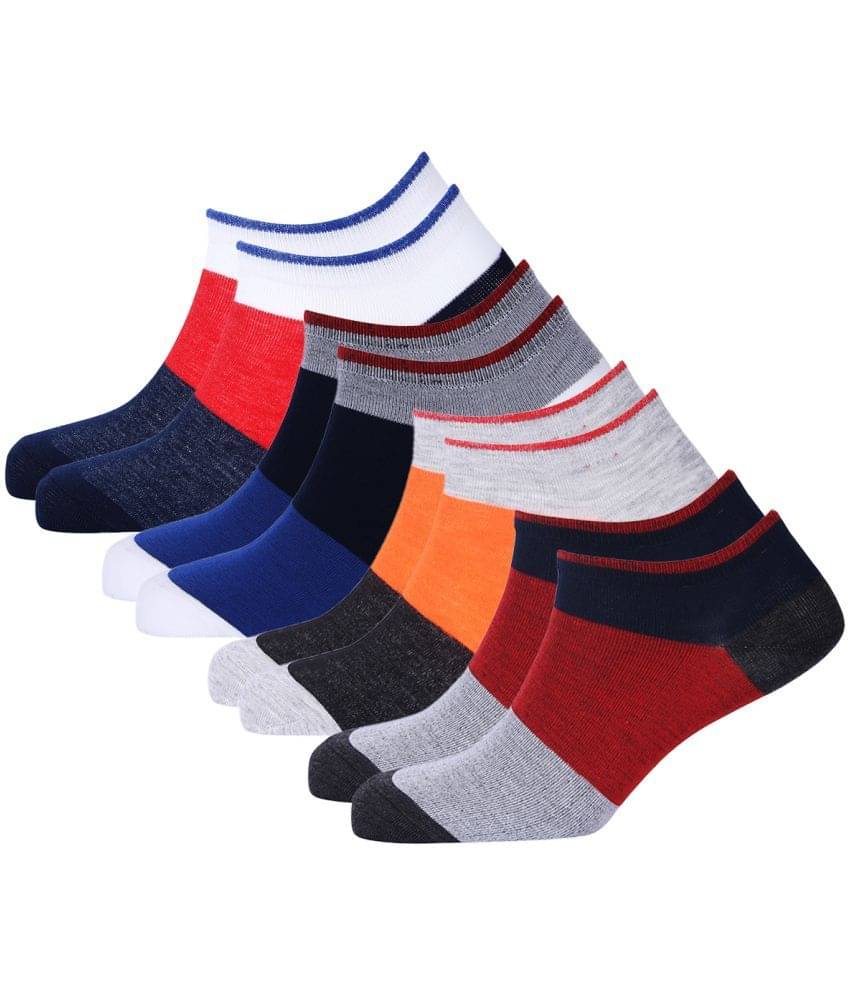     			Broen - Cotton Men's Colorblock Multicolor Ankle Length Socks ( Pack of 4 )