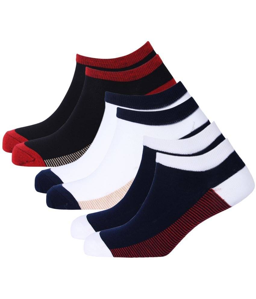 Broen - Cotton Men's Striped Multicolor Ankle Length Socks ( Pack of 3 )     			Broen - Cotton Men's Striped Multicolor Ankle Length Socks ( Pack of 3 )