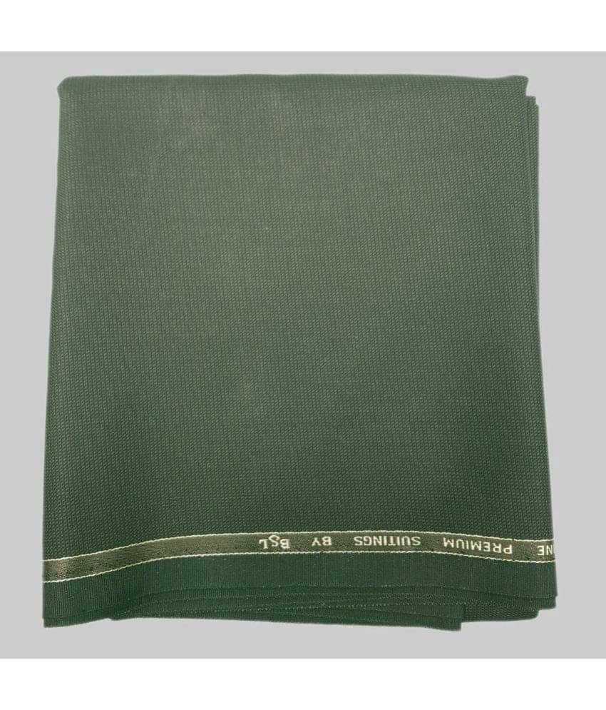 Bsl - Green Viscose Men's Unstitched Pant Piece ( Pack of 1 ) Bsl - Green Viscose Men's Unstitched Pant Piece ( Pack of 1 )