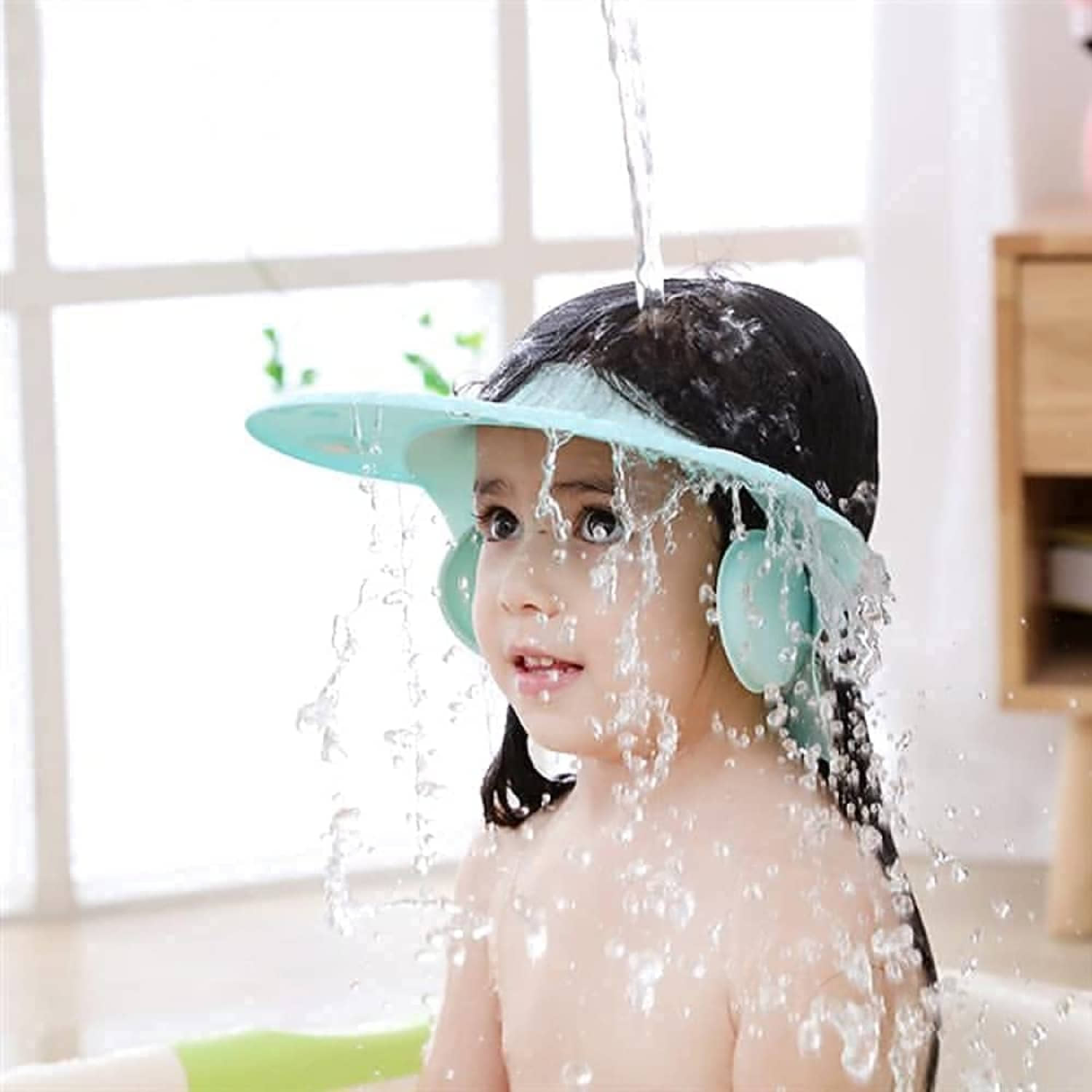 CELIBATE Multi-Colour EVA Foam Shower Cap ( 1 pcs )