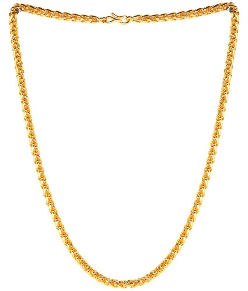 JIPPA Gold Plated Chain ( Set of 1 )