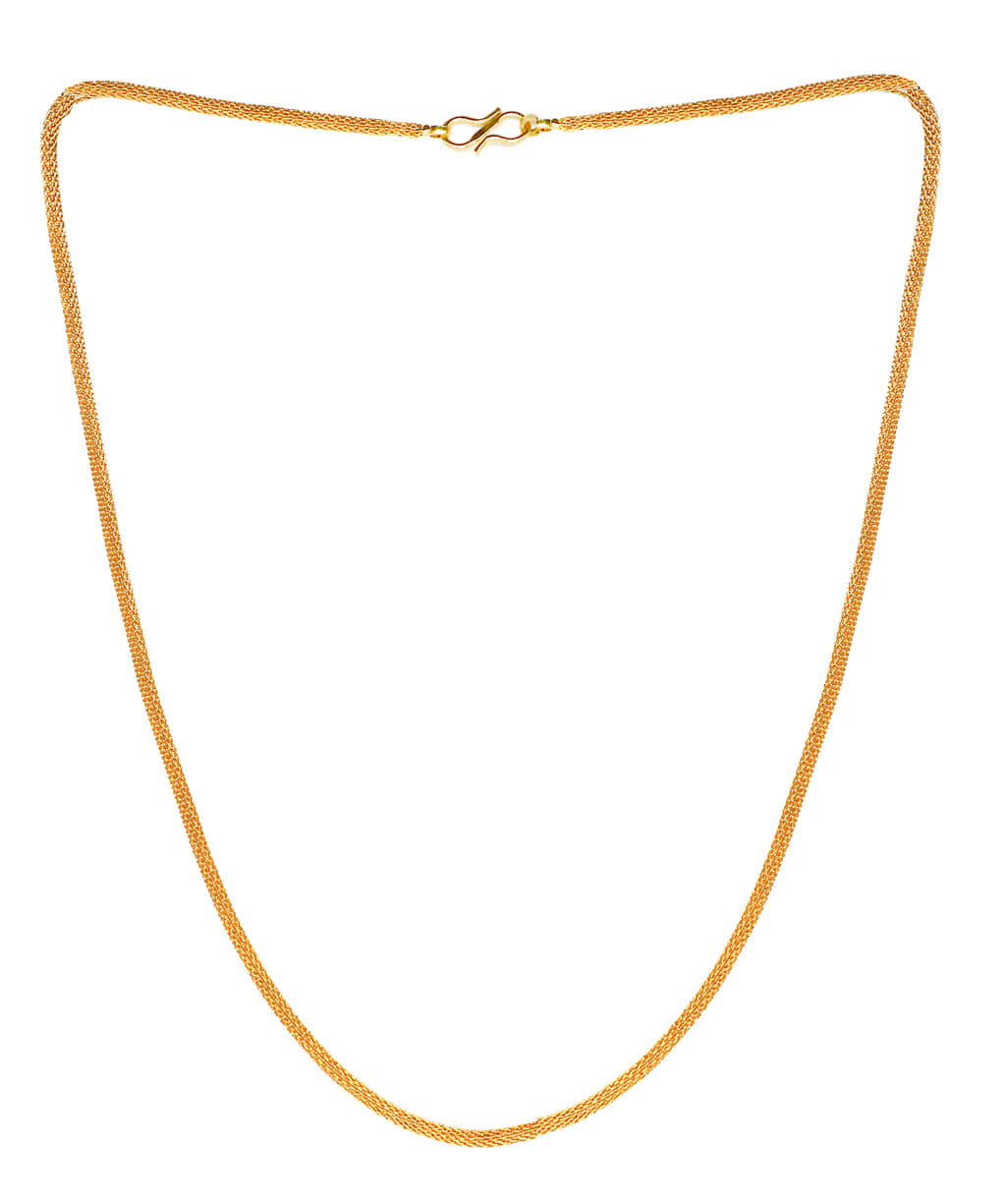 JIPPA Gold Plated Chain ( Set of 1 )