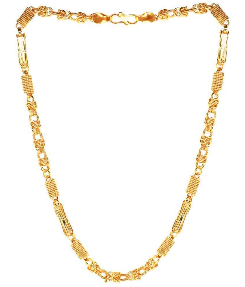 JIPPA Gold Plated Chain ( Set of 1 )