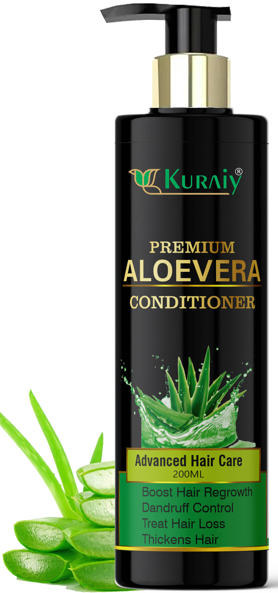     			KURAIY NATURAL ALOE VERA CONDITIONER 200ML