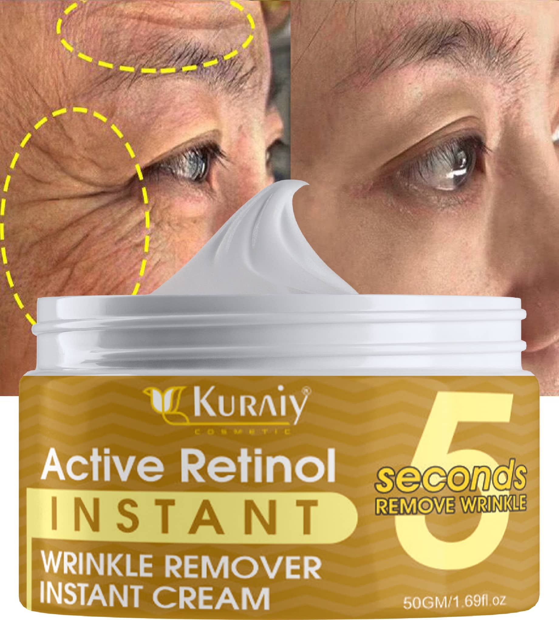 KURAIY Anti Aging Facial Cream Anti Aging Facial Cream Pack Of1 50gm