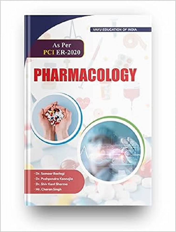     			PHARMACOLOGY- (Second Year Diploma Pharmacy)- As Per PCI ER-2020