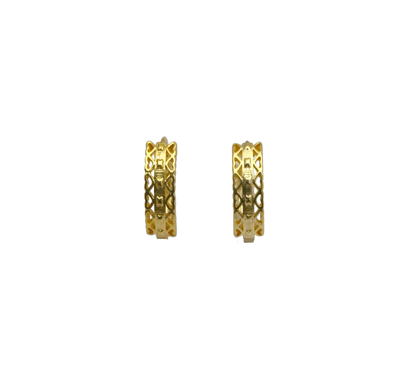     			gilher - Golden Bali Earrings ( Pack of 1 )