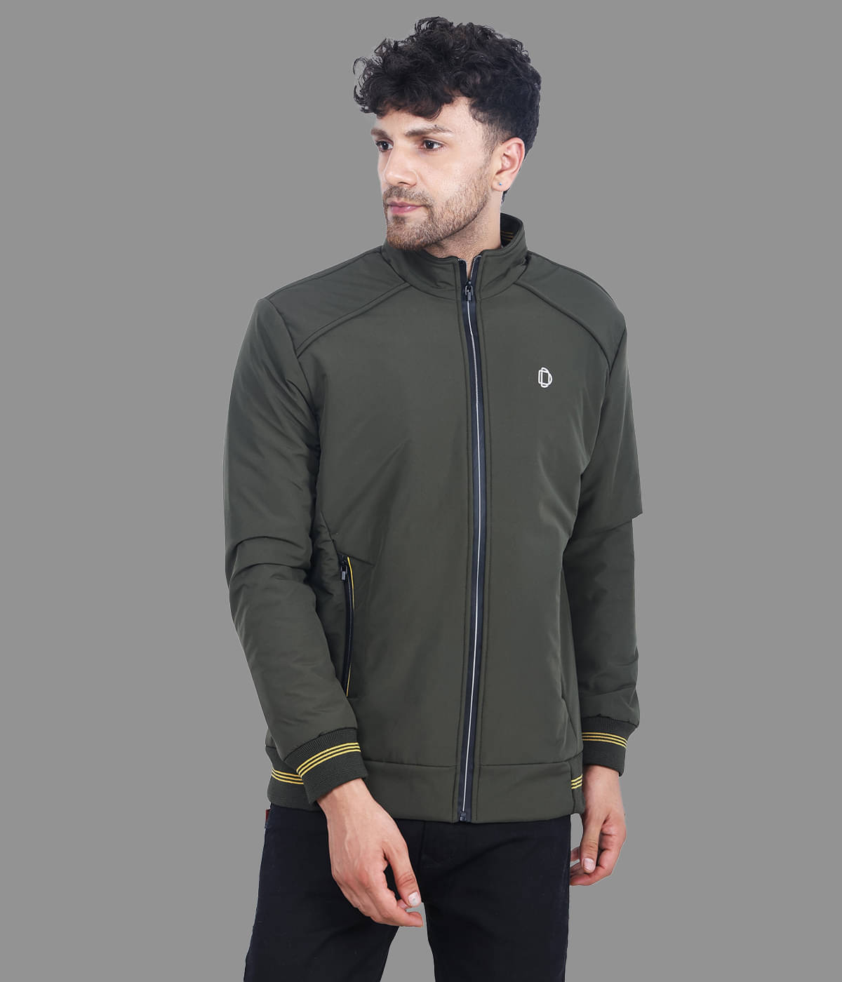     			Dollar - Olive PU Leather Regular Fit Men's Windcheater Jacket ( Pack of 1 )