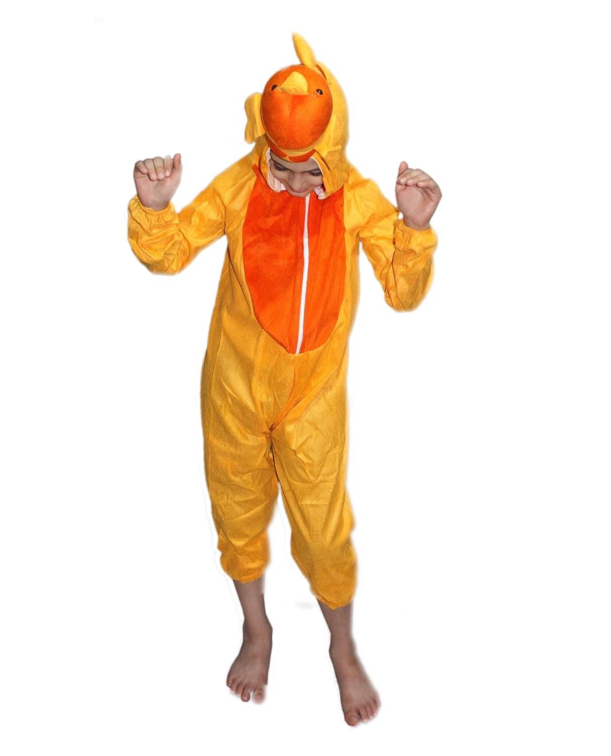     			Kaku Fancy Dresses Fish Water Animal Costume -Orange, 5-6 Years, For Boys