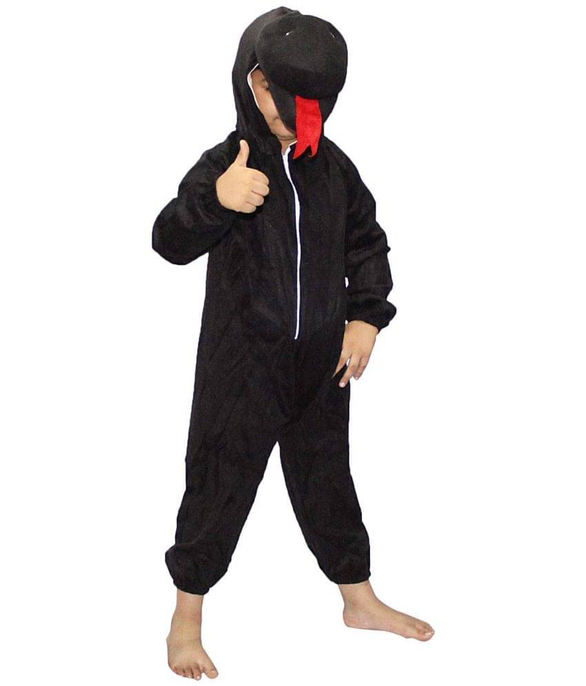 Kaku Fancy Dresses Snake Insect Costume - Black, 3-4 Years, for Boys & Girls Kaku Fancy Dresses Snake Insect Costume - Black, 3-4 Years, for Boys & Girls