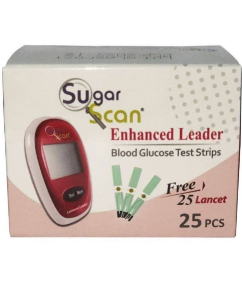     			Sugar Scan 25 Blood Glucose Test Strips With 25 Lancets