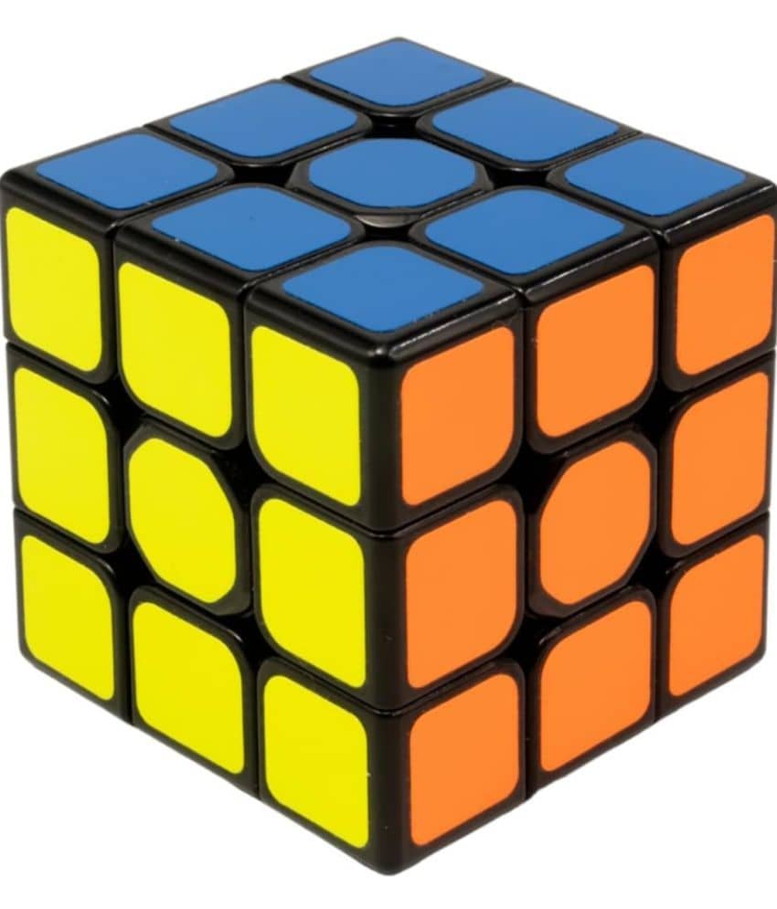 2516Y-YESKART 2 PC Cubes 3x3 High Speed Sticker Less Magic Puzzle Cube Game Toy (3x3) PACK OF 2
