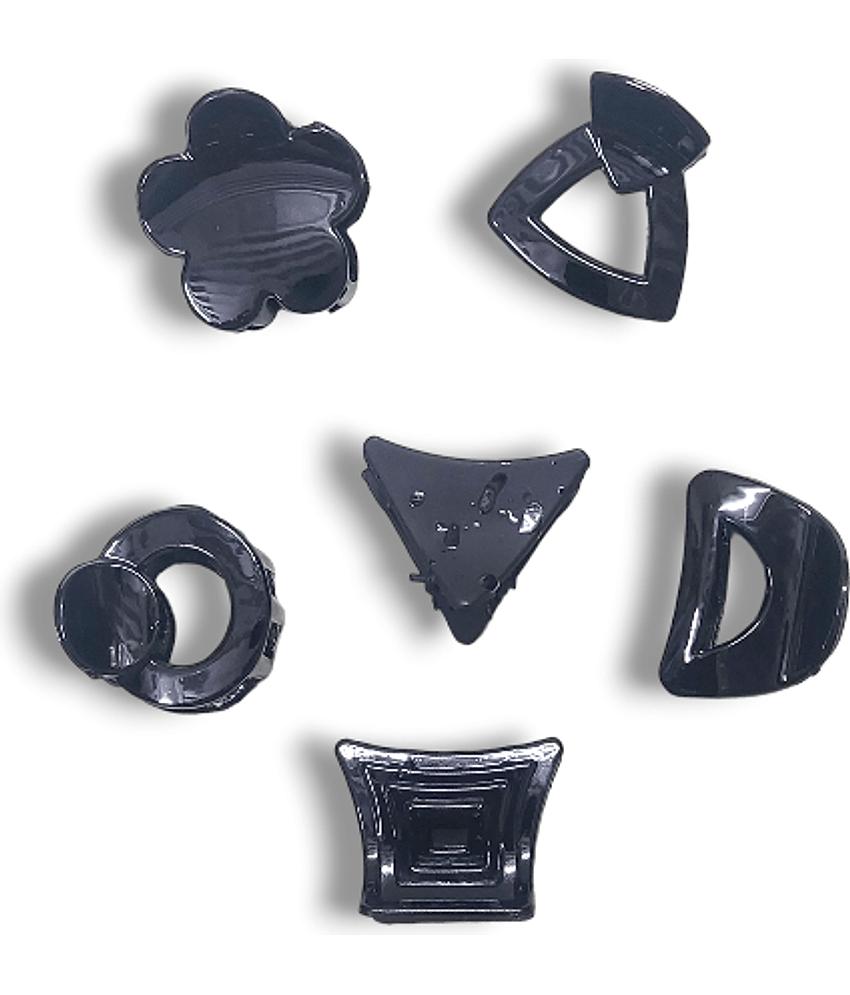 BELLO TOKO - Black Girls Hair Clip ( Pack of 6 ) BELLO TOKO - Black Girls Hair Clip ( Pack of 6 )