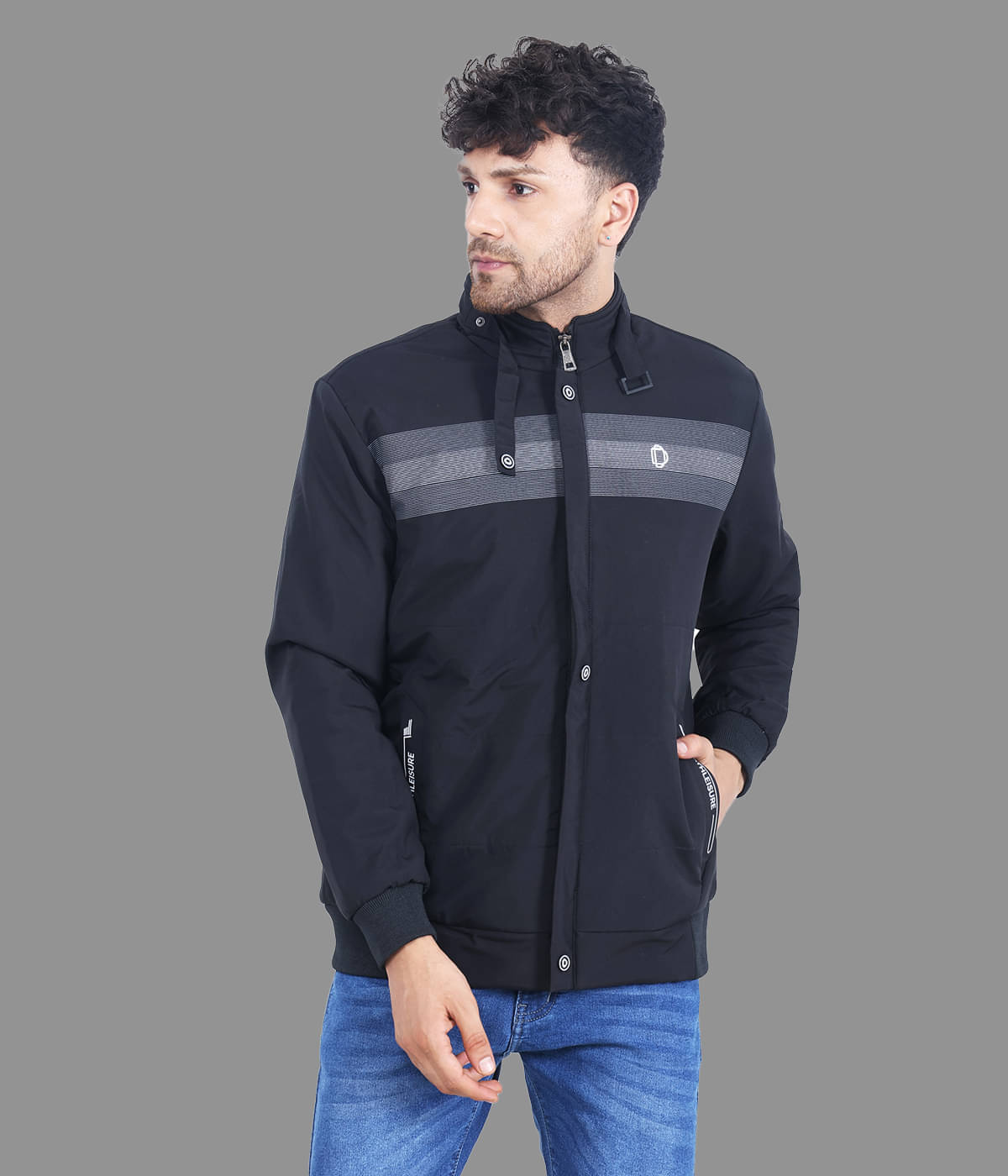 Dollar - Black Synthetic Regular Fit Men's Windcheater Jacket ( Pack of 1 ) Dollar - Black Synthetic Regular Fit Men's Windcheater Jacket ( Pack of 1 )