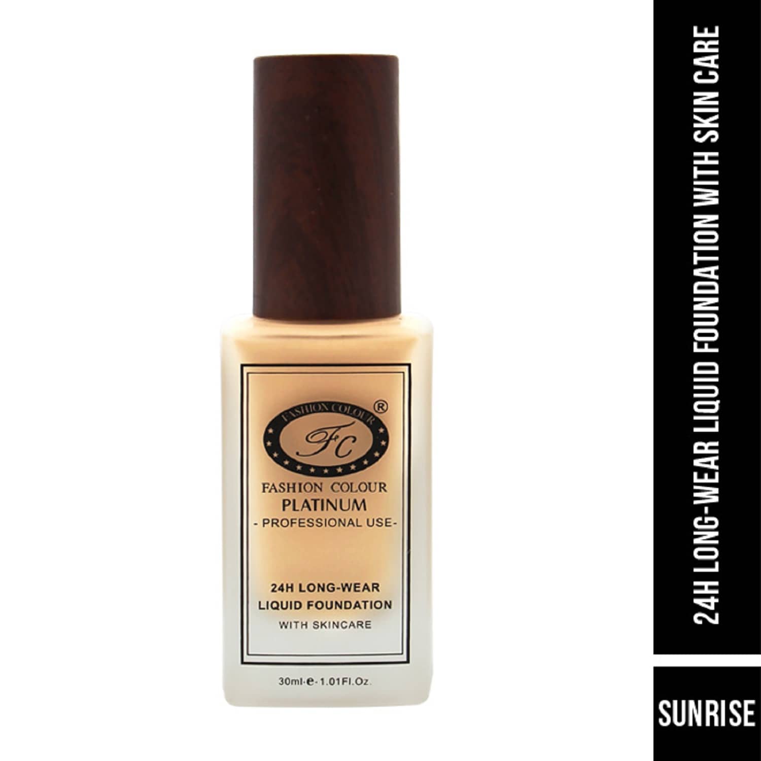 Fashion Colour - Deep Brown Liquid Matte Foundation 30 gm