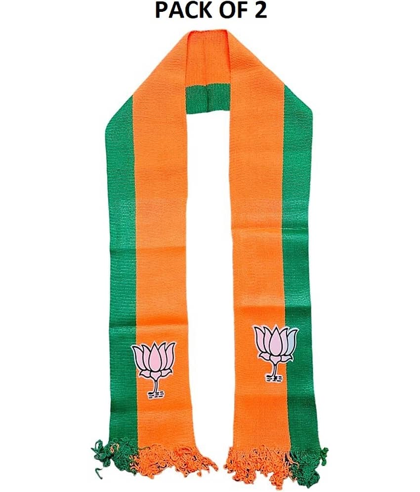 Flag BJP Flag Color Scarf Printed bjp flag - Stationery | Buy online on ZillyBuy