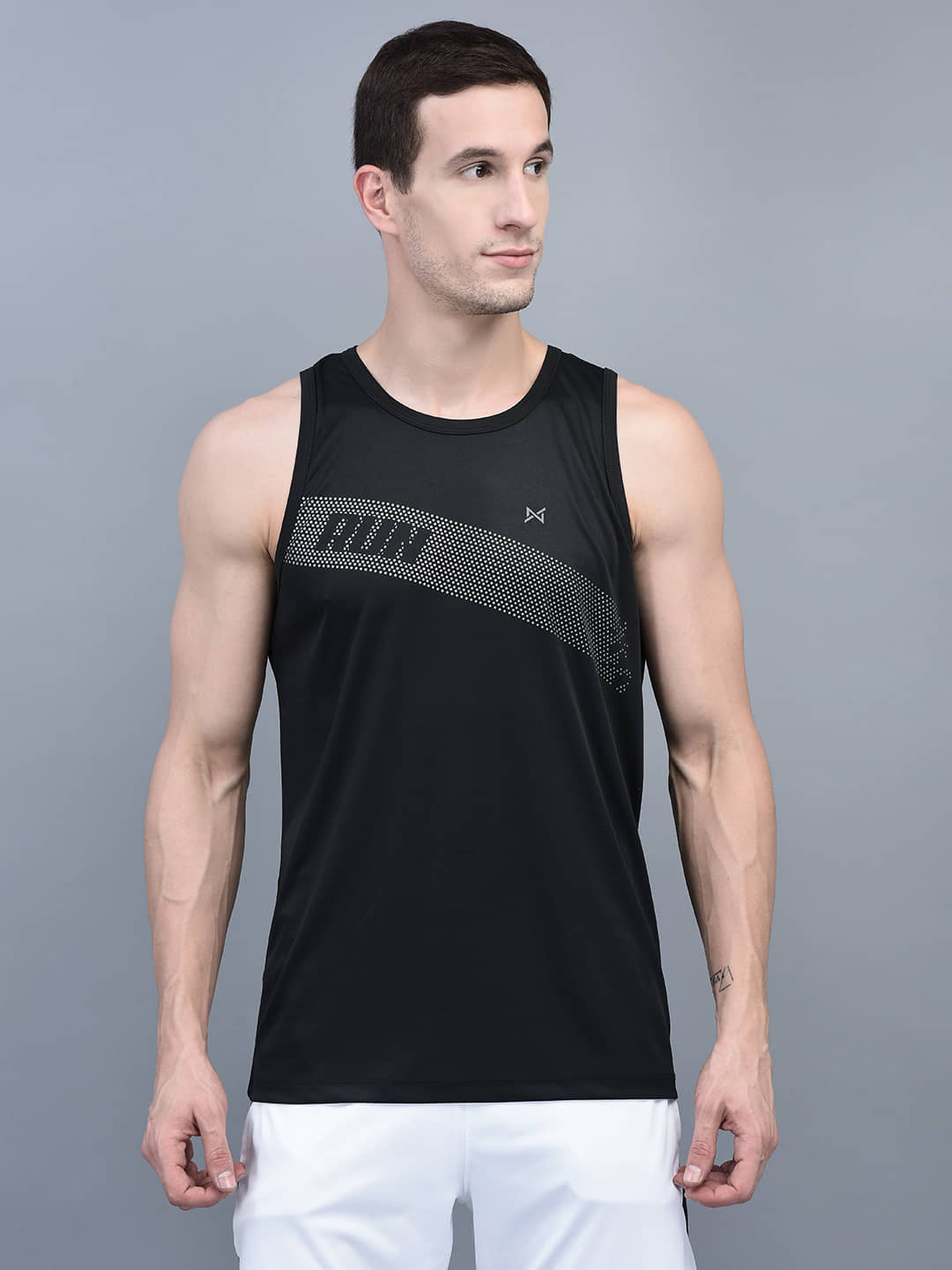 Force NXT Pack of 2 Polyester Gym Vest For Men ( Multi ) - Nightwear & Loungewear | Buy online on ZillyBuy