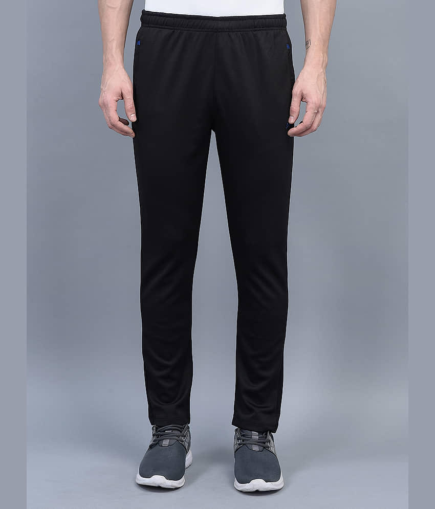 Force NXT - Black Cotton Blend Men's Trackpants ( Pack of 1 ) - Track Pants | Buy online on ZillyBuy