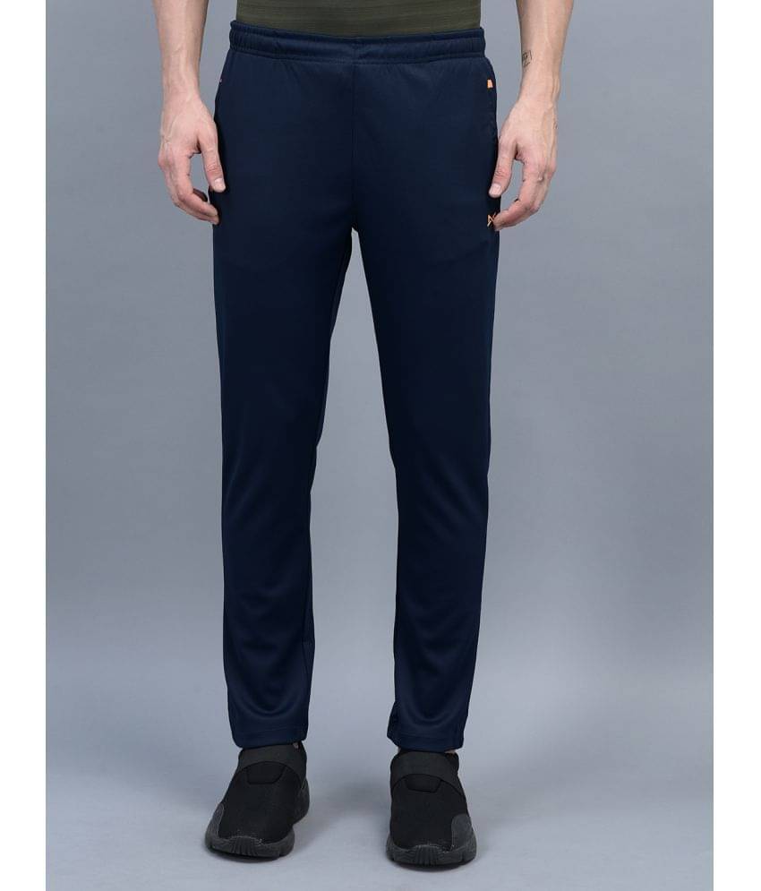 Force NXT - Blue Cotton Blend Men's Trackpants ( Pack of 1 ) Force NXT - Blue Cotton Blend Men's Trackpants ( Pack of 1 )