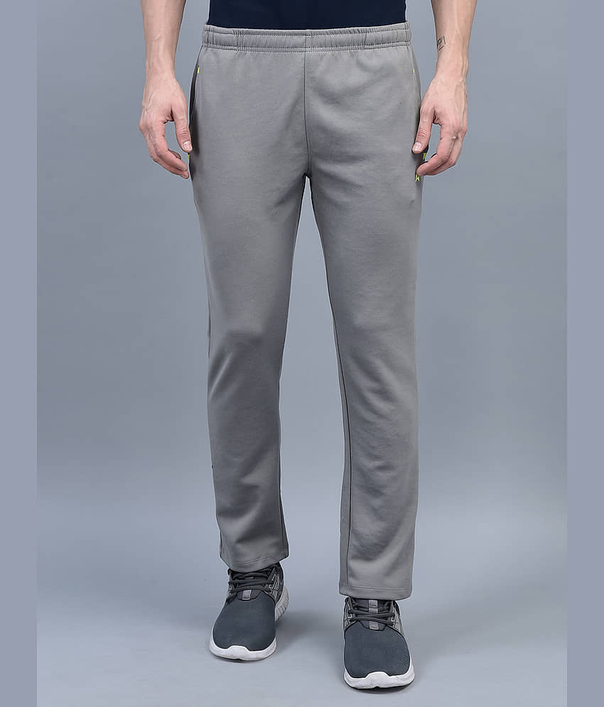 Force NXT - Grey Cotton Blend Men's Trackpants ( Pack of 1 ) - Track Pants | Buy online on ZillyBuy
