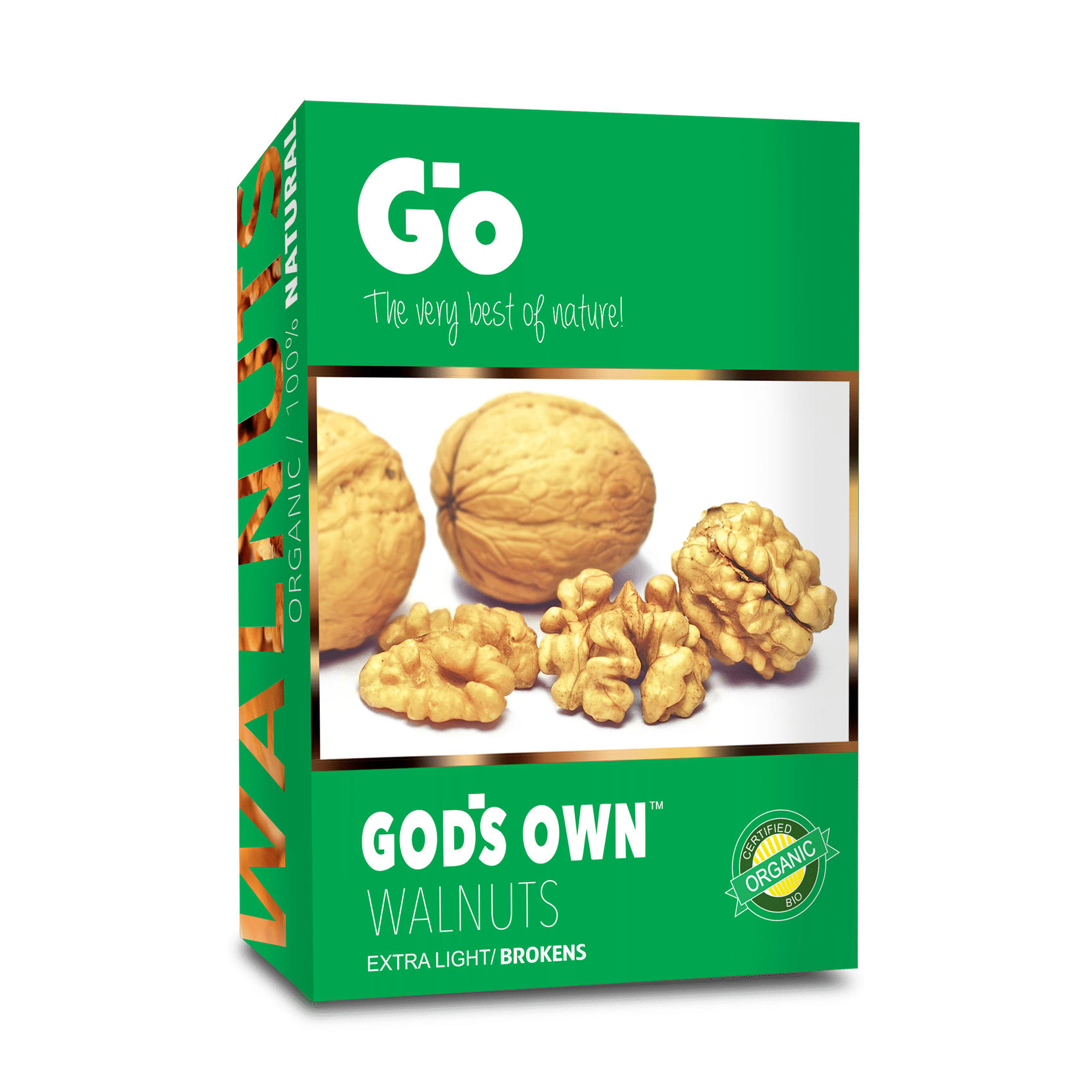 Go Organic Extra Light Broken walnuts Kernels 250g | Fresh Crop | Kashmiri Walnuts Kernels | Healhy and Natural Go Organic Extra Light Broken walnuts Kernels 250g | Fresh Crop | Kashmiri Walnuts Kernels | Healhy and Natural