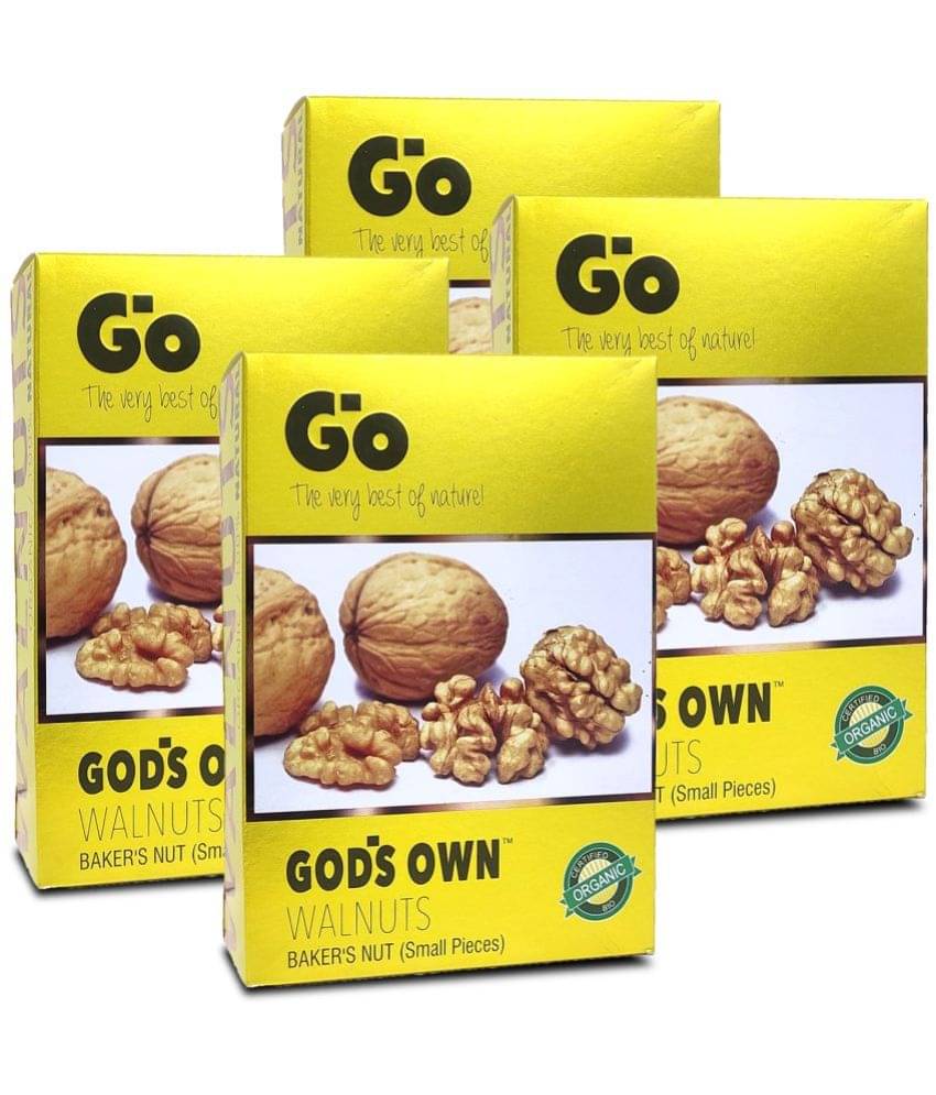     			Go Walnut Baker's Nuts - Small Pieces for Bakery Creations, 1KG (250G X 4)