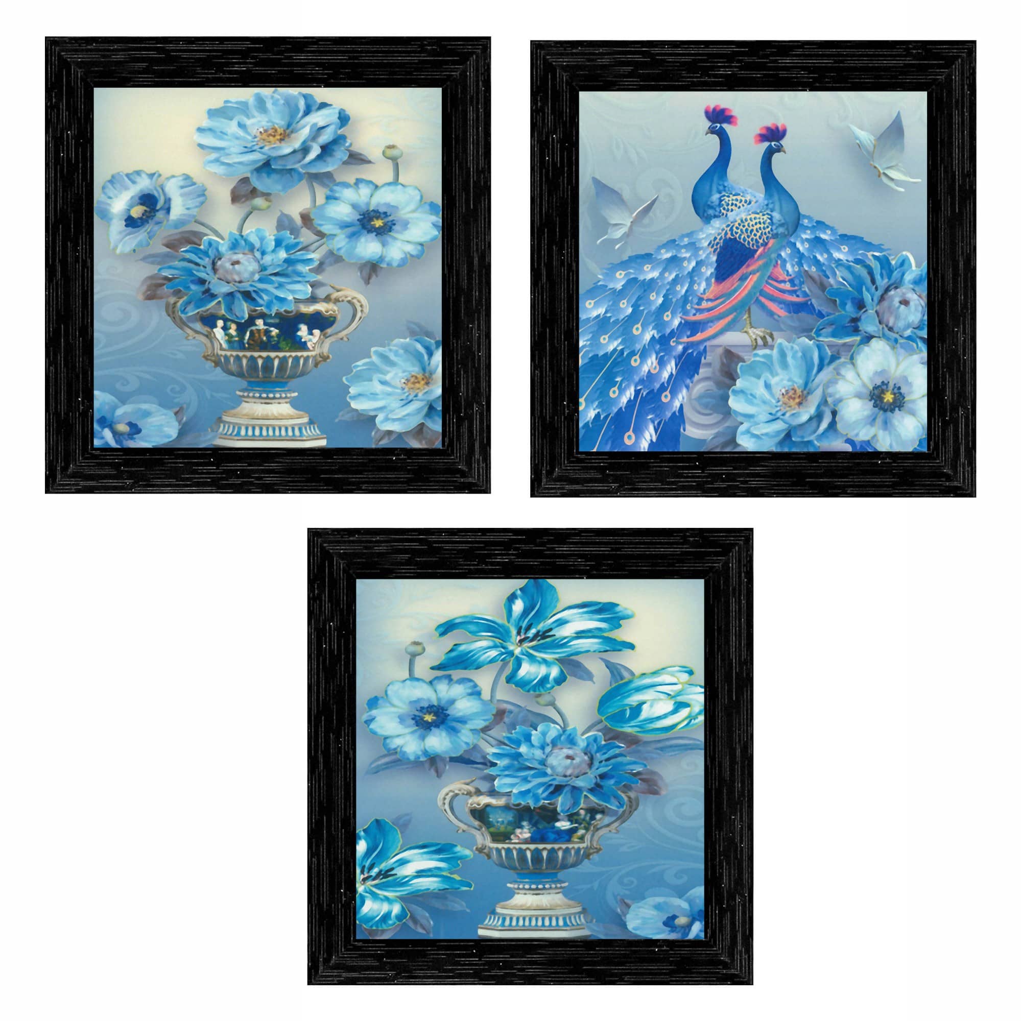 Indianara - Abstract Painting With Frame