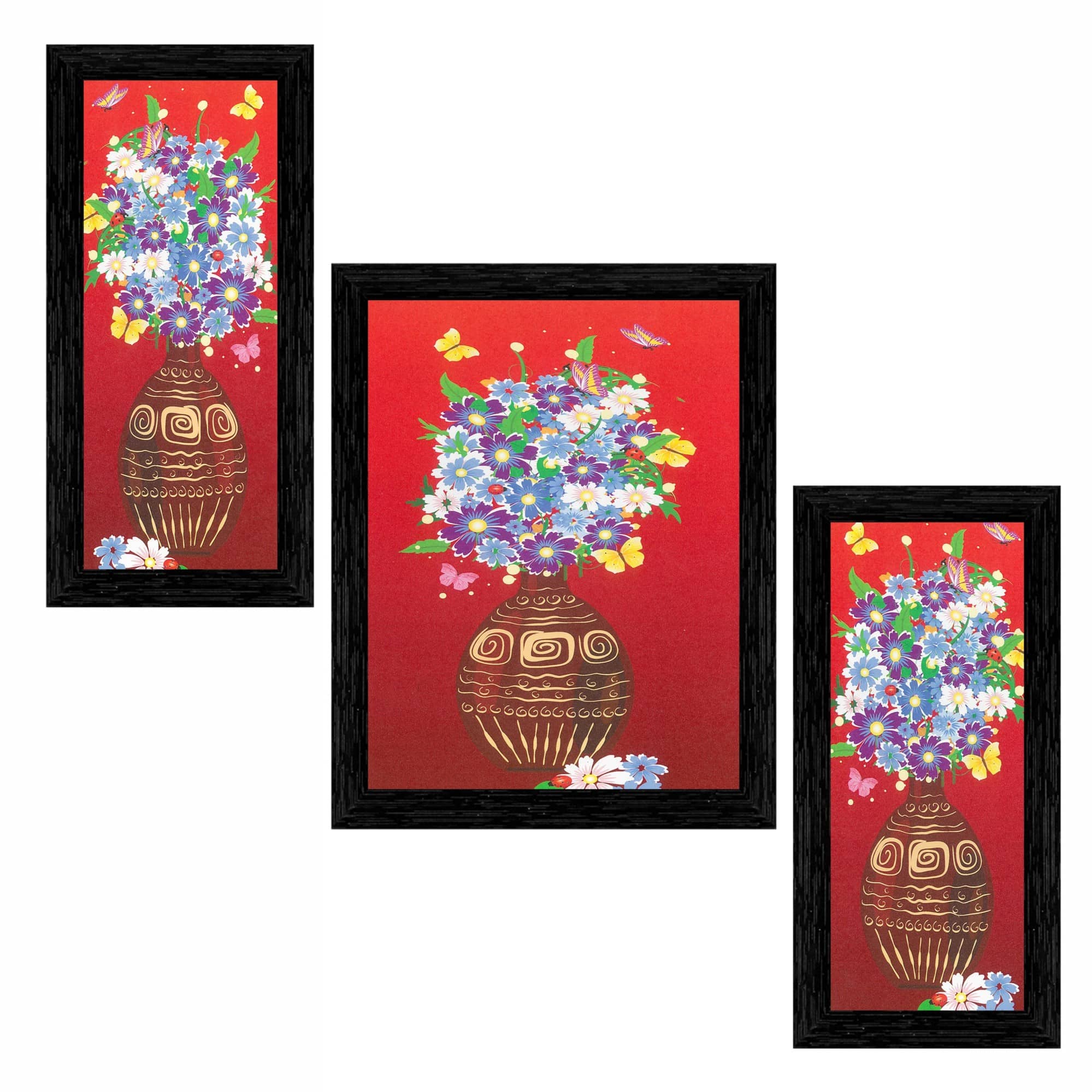 Indianara - Floral Painting With Frame