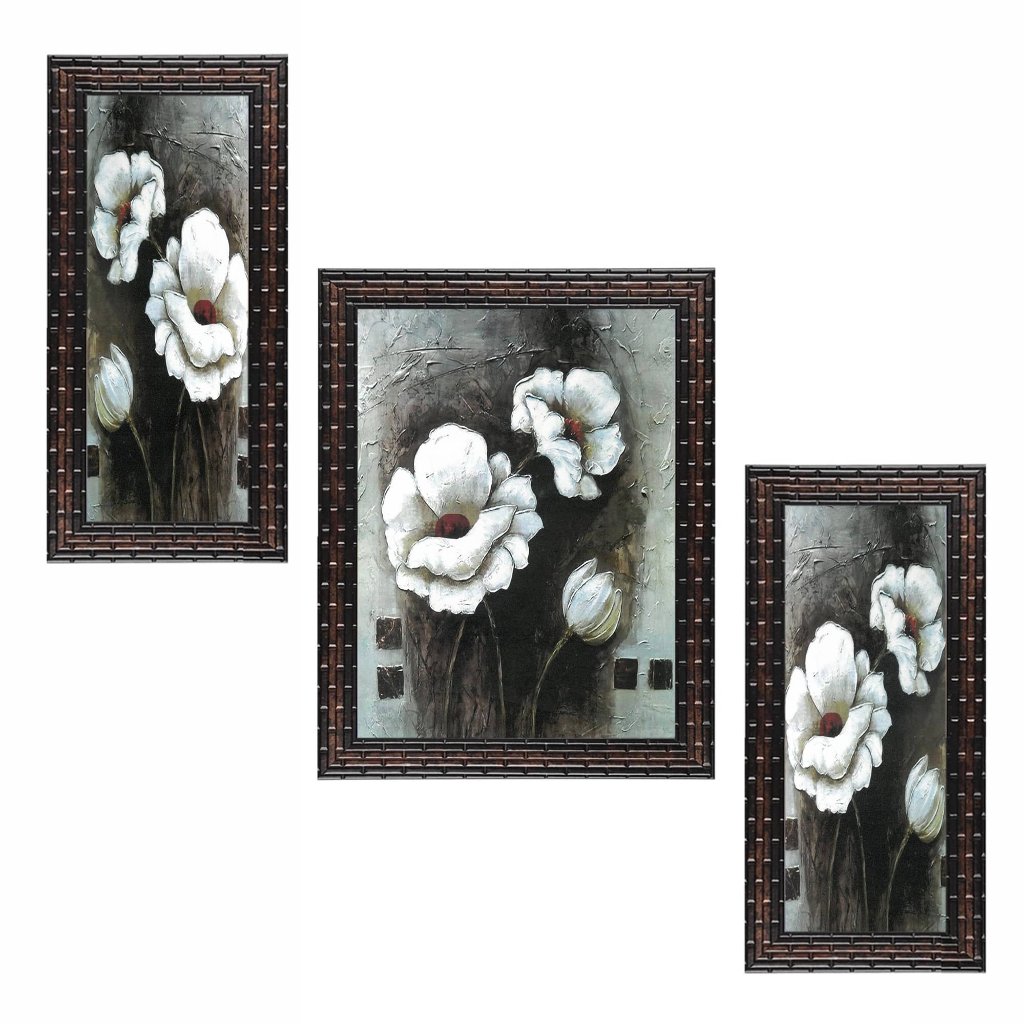 Indianara - Floral Painting With Frame