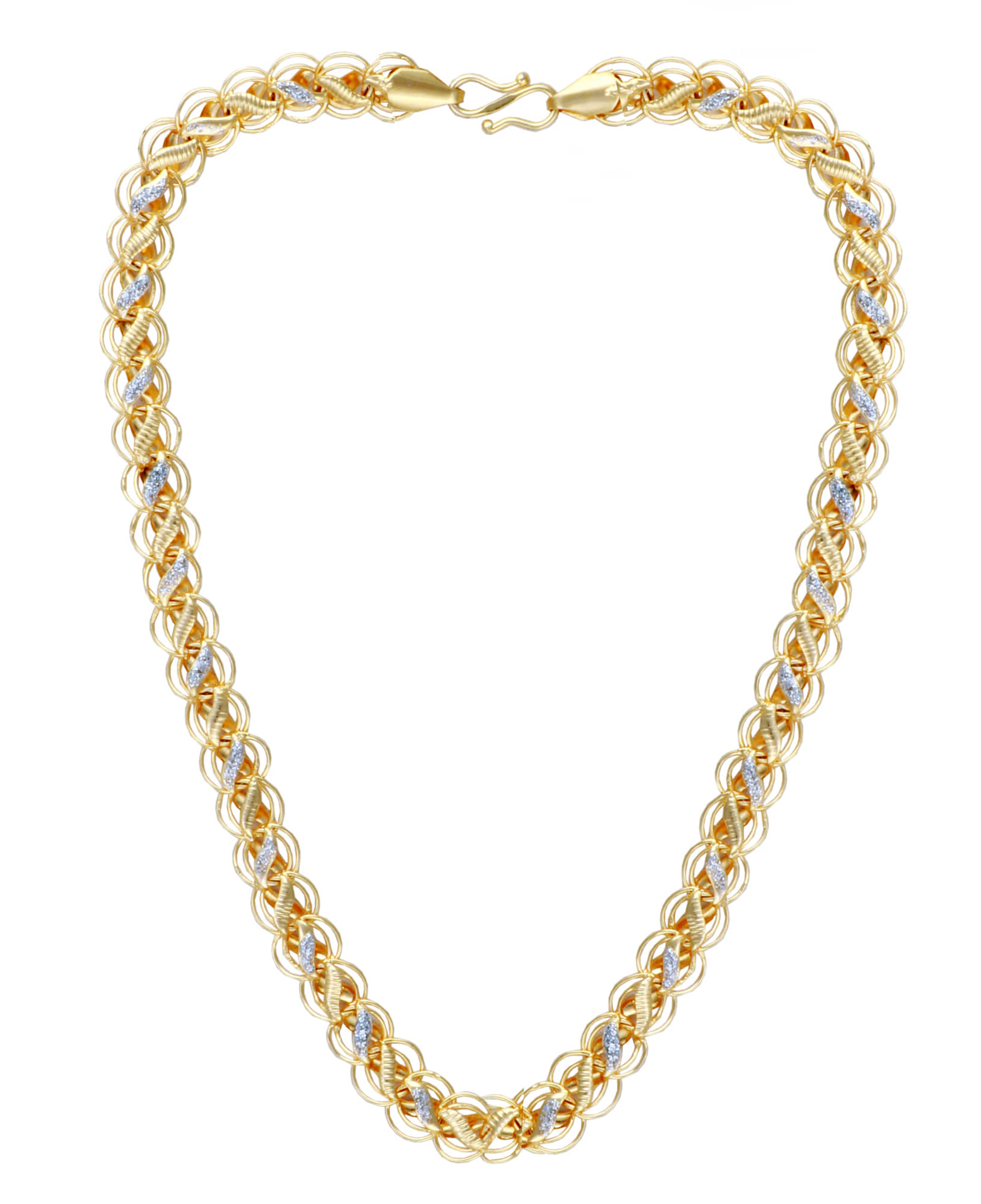 JIPPA Gold Plated Chain ( Set of 1 )