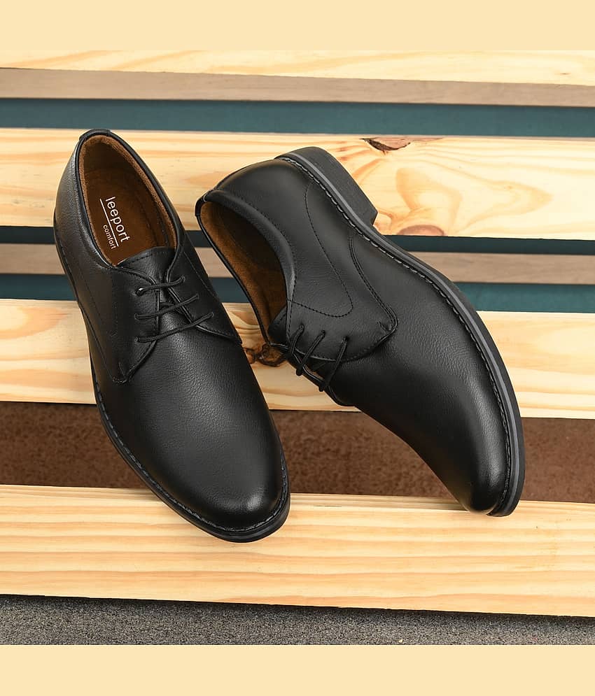Leeport - Black Men's Formal Shoes - Formal Shoes | Buy online on ZillyBuy