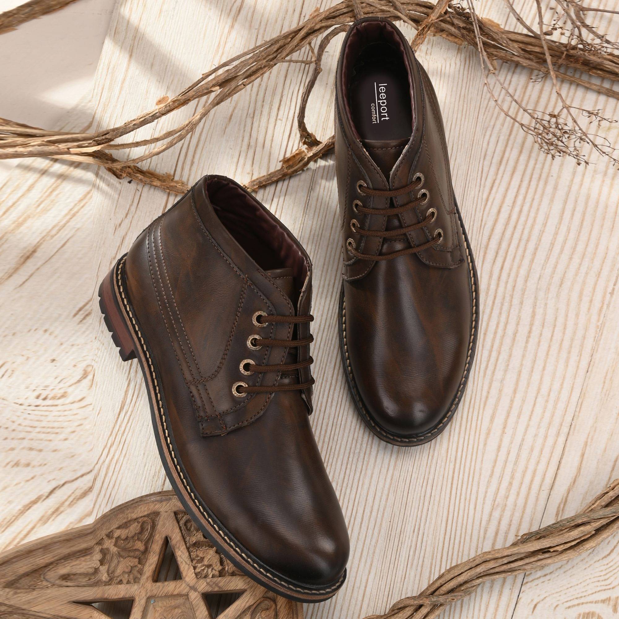 Leeport - Brown Men's Chukka Boots Leeport - Brown Men's Chukka Boots