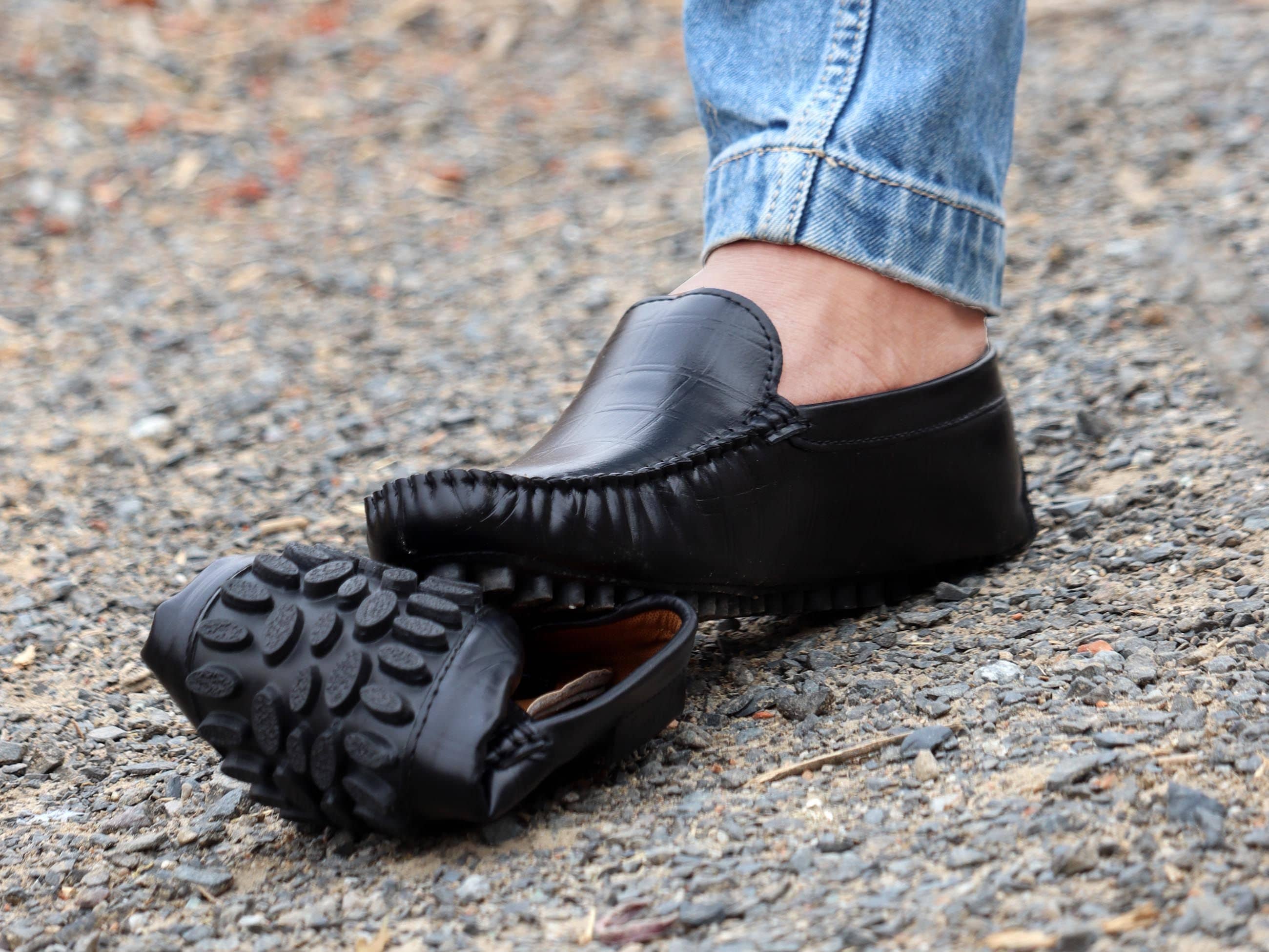 Prolific - Black Men's Driving loafers - Formal Shoes | Buy online on ZillyBuy
