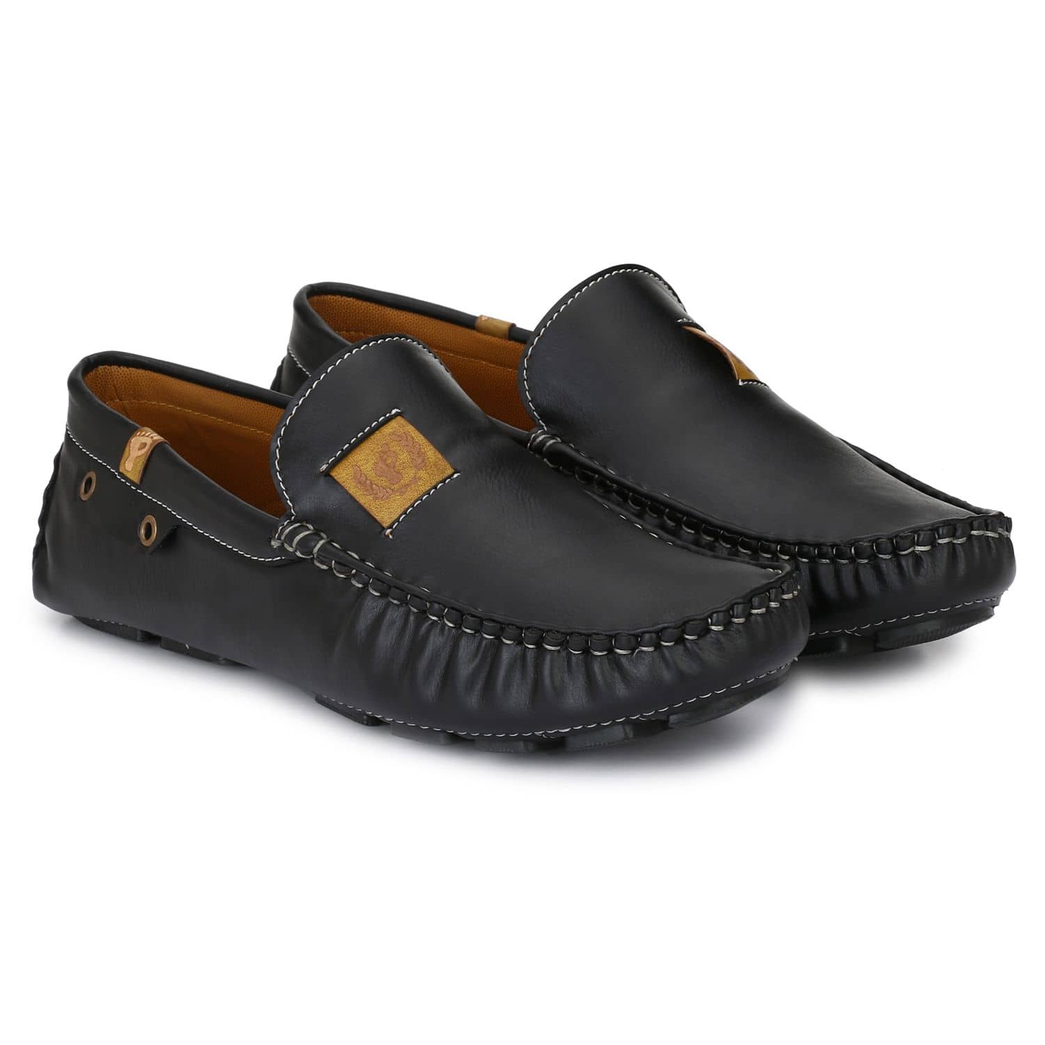 Prolific - Black Men's Slip on loafers - Formal Shoes | Buy online on ZillyBuy
