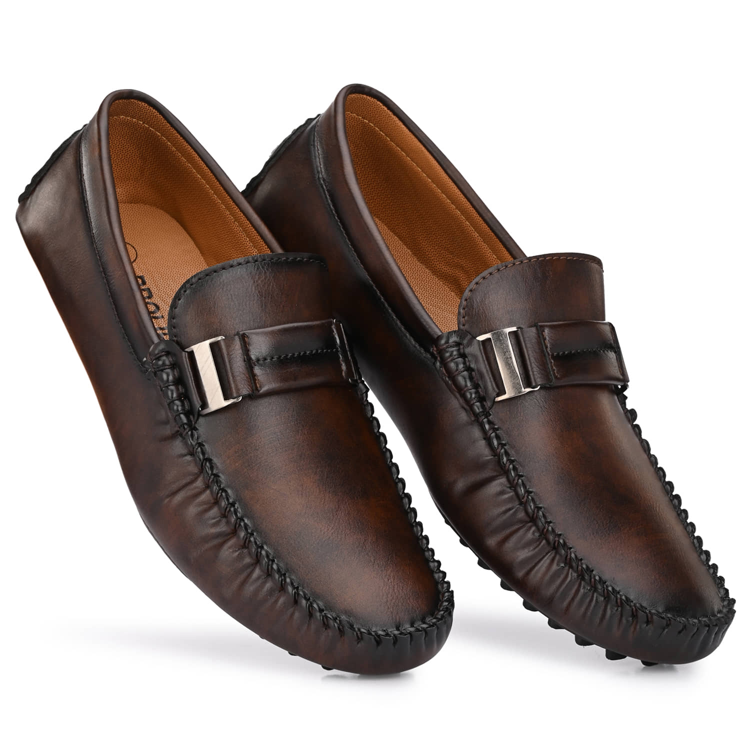 Prolific - Brown Men's Slip On Formal Shoes - Formal Shoes | Buy online on ZillyBuy