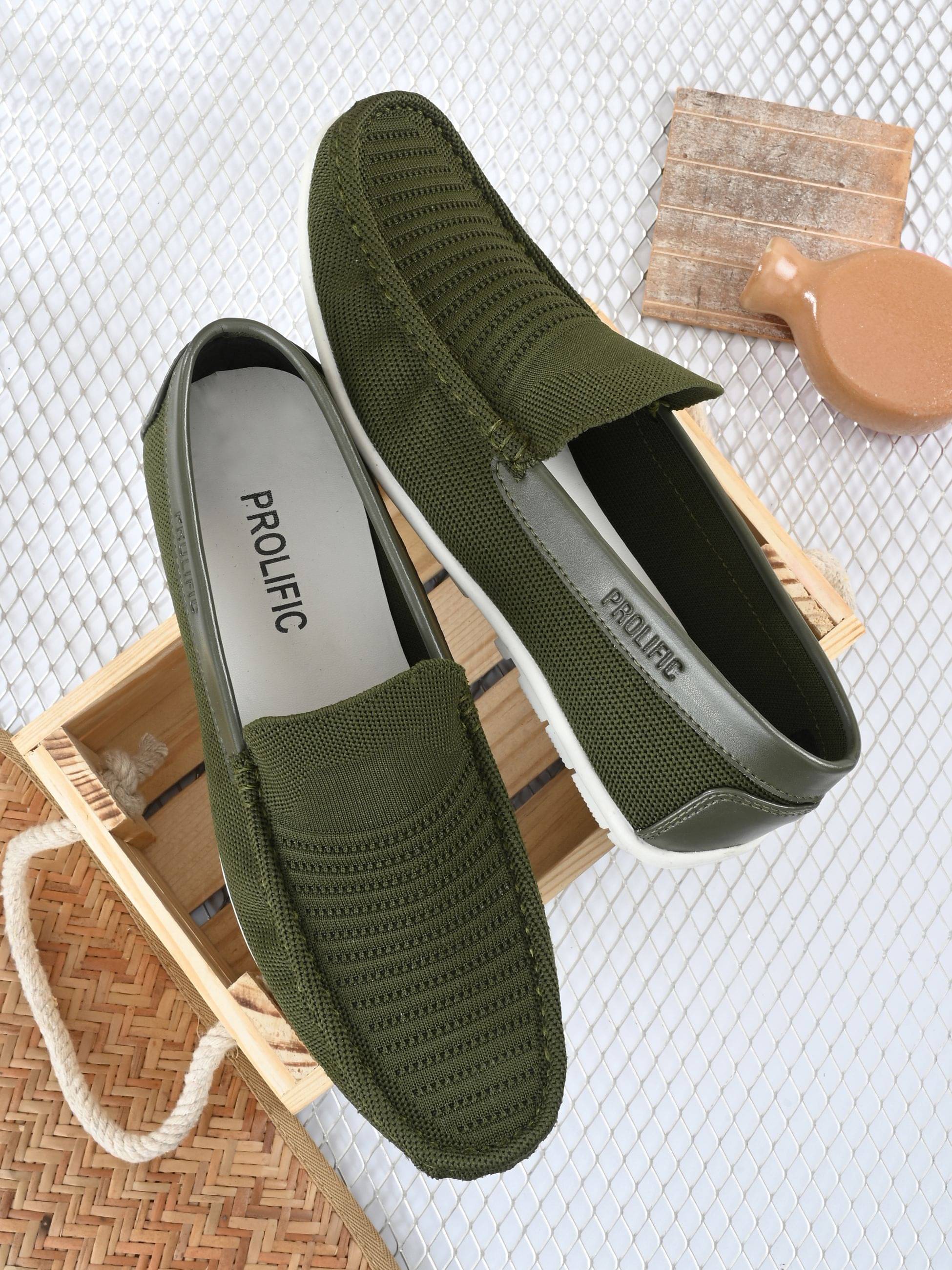     			Prolific - Green Men's Slip on