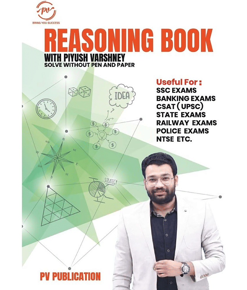 Reasoning Book With Piyush Varshney Solve Without Pen And Paper (English Medium) - Stationery | Buy online on ZillyBuy