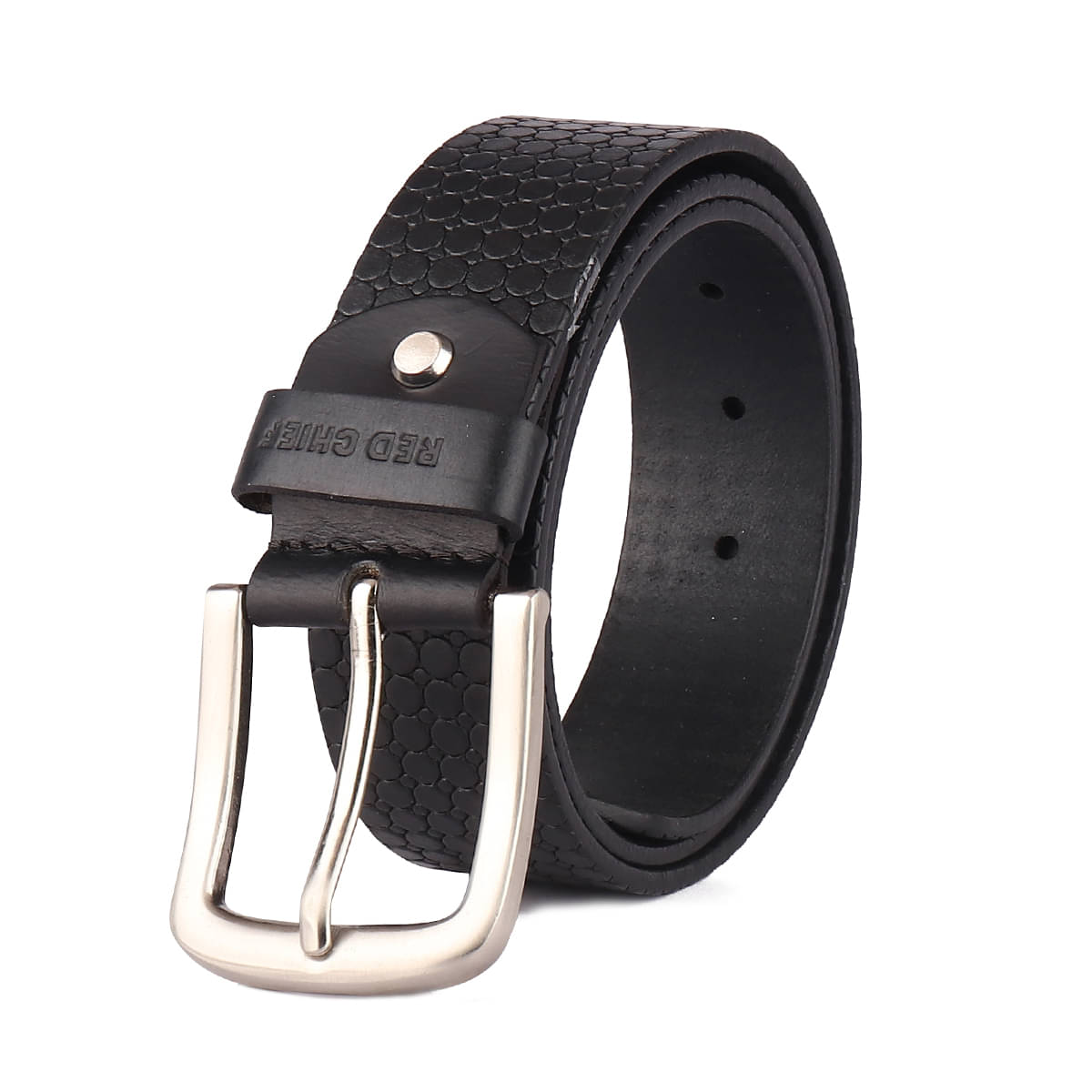 Red Chief - Black Leather Men's Casual Belt ( Pack of 1 ) Red Chief - Black Leather Men's Casual Belt ( Pack of 1 )