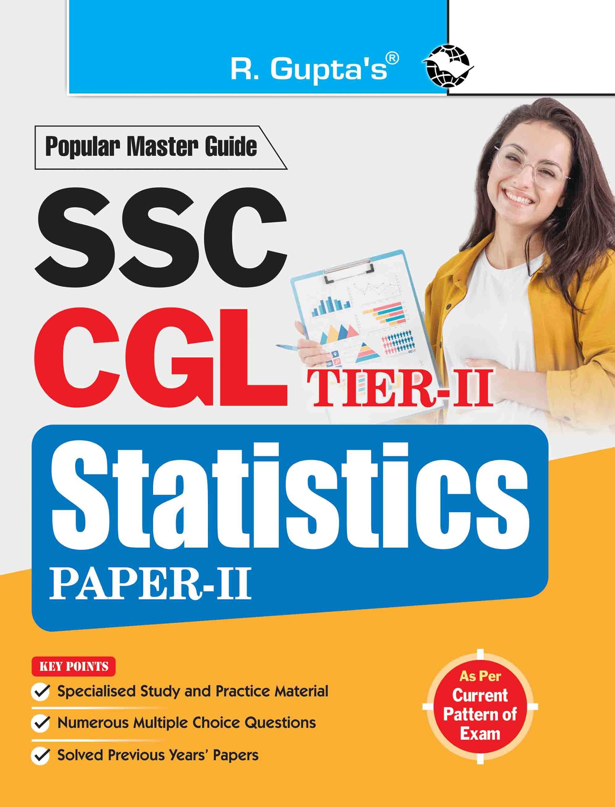     			SSC: CGL TIER-II Statistics (Paper-II) Exam Guide