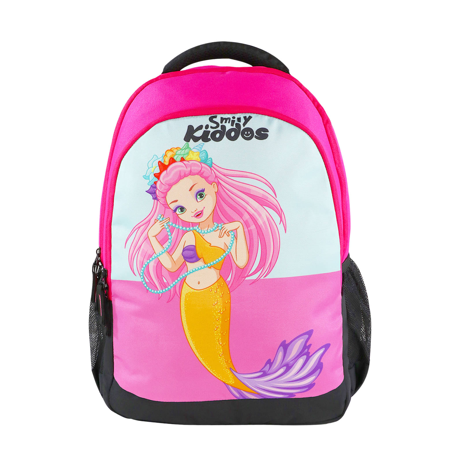     			SmilyKiddos 30 Ltrs Pink Polyester College Bag