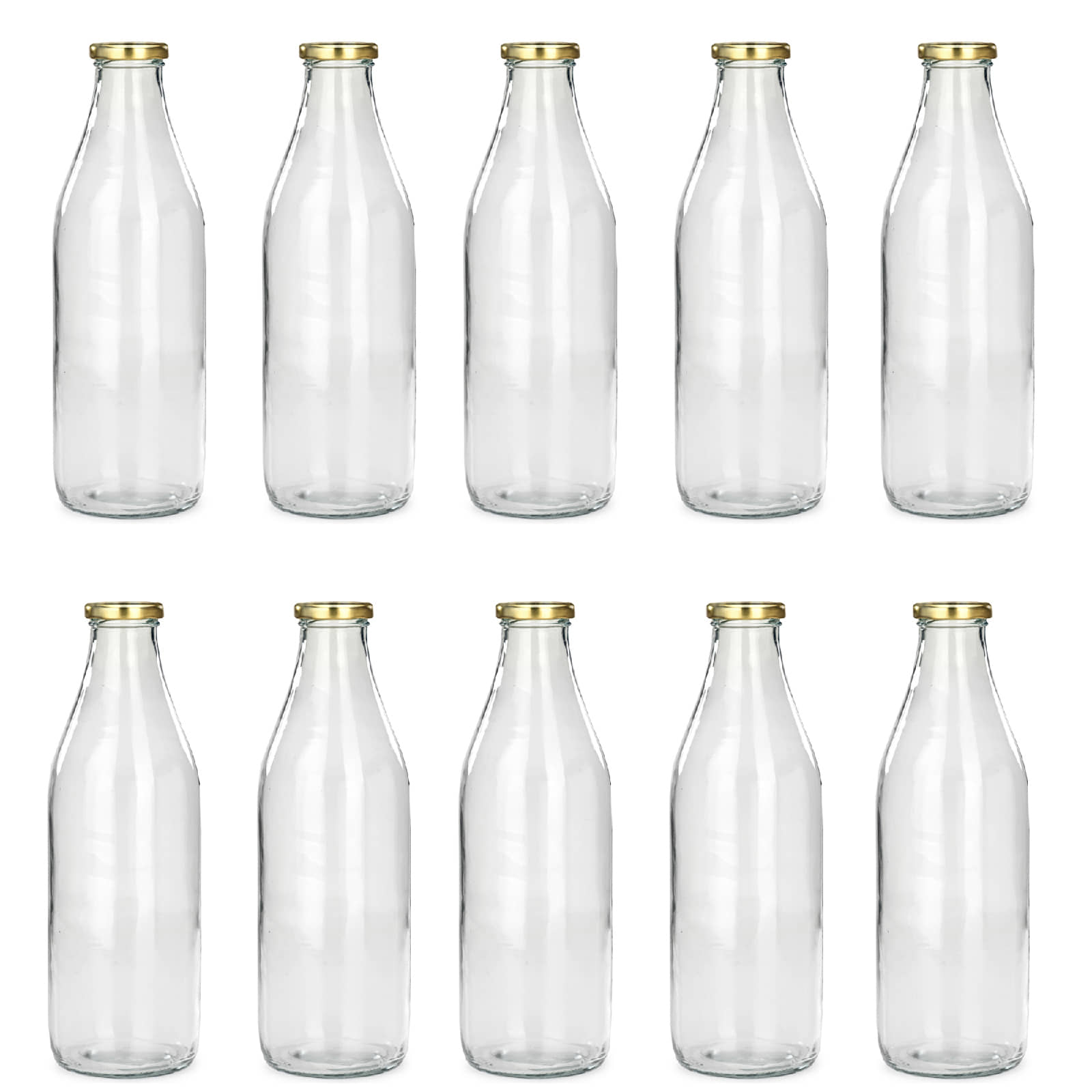 Somil Stylish Bottle White Water Bottle 200 mL ( Set of 10 )