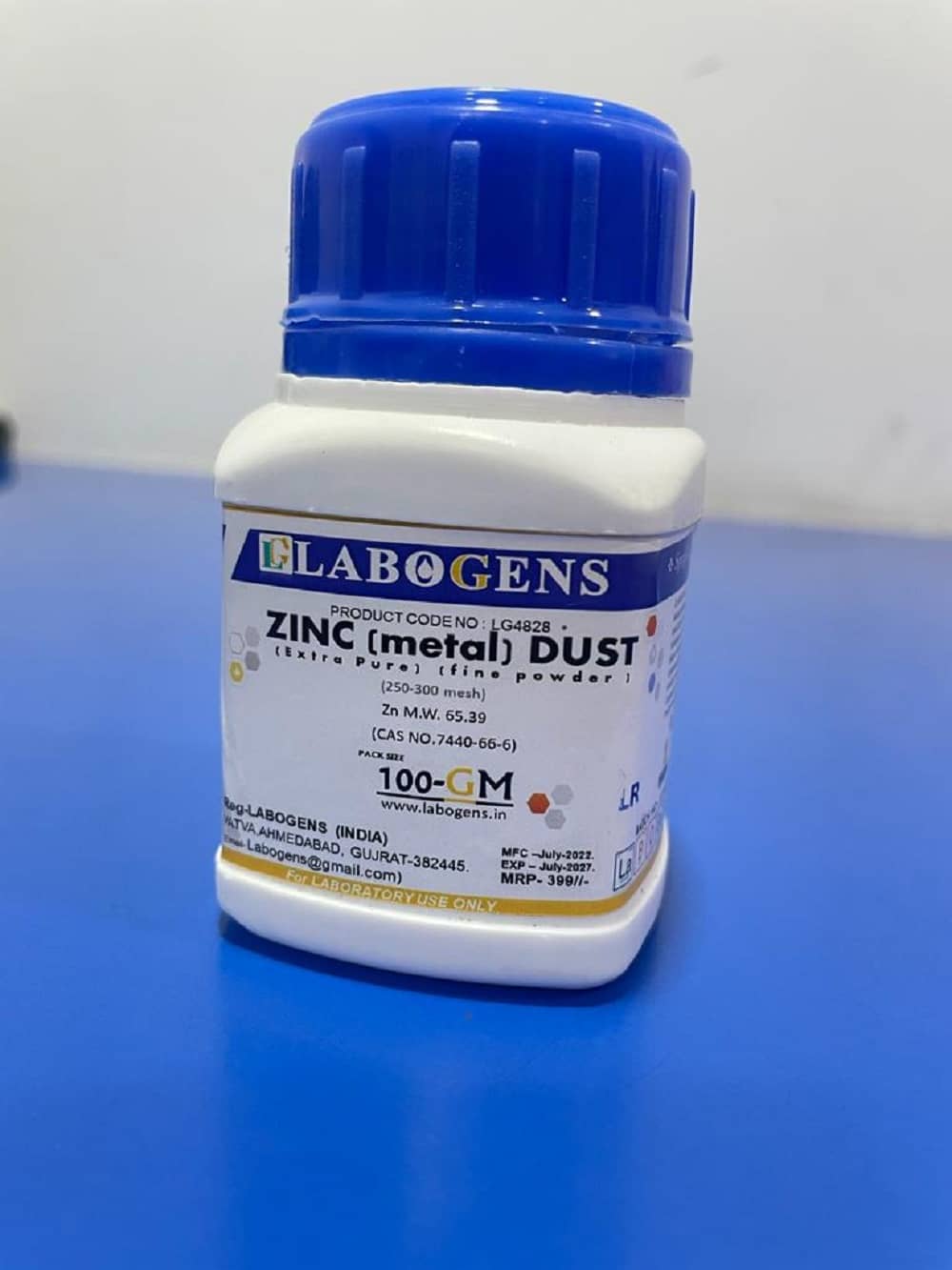 ZINC DUST Extra Pure-100GM
