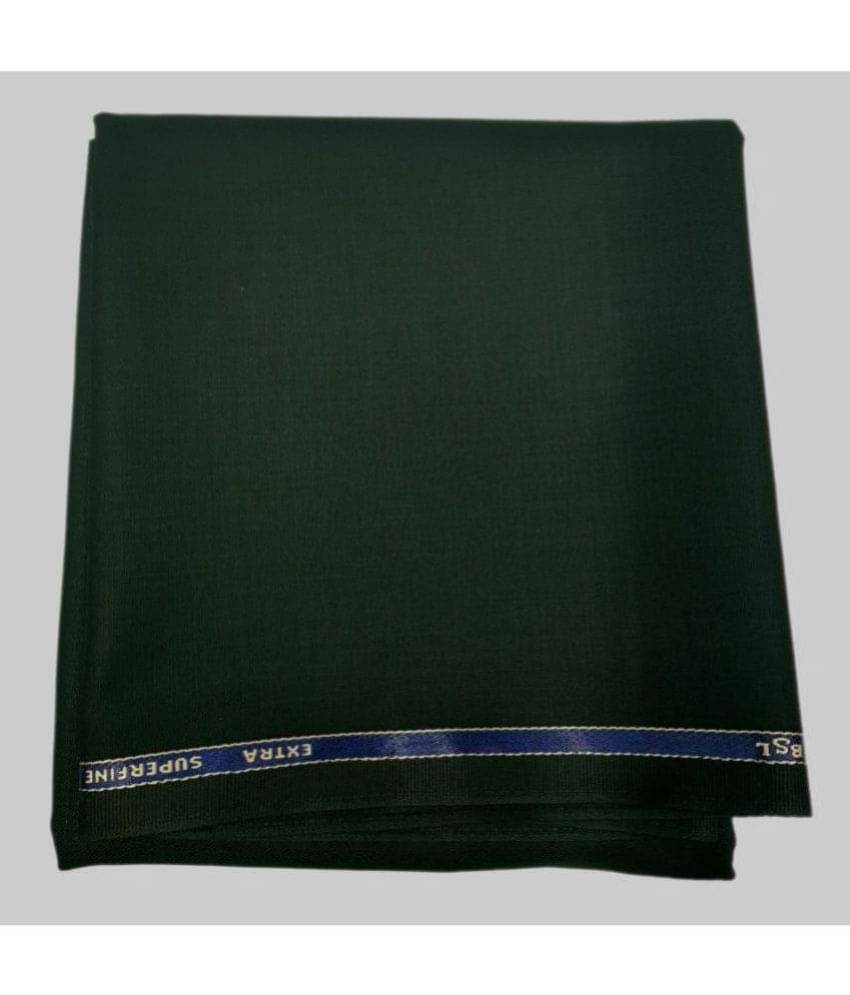 Bsl - Green Viscose Men's Unstitched Pant Piece ( Pack of 1 ) Bsl - Green Viscose Men's Unstitched Pant Piece ( Pack of 1 )