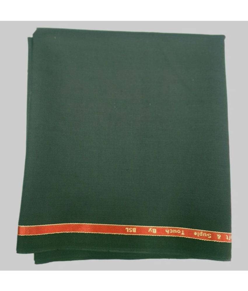 Bsl - Green Viscose Men's Unstitched Pant Piece ( Pack of 1 ) Bsl - Green Viscose Men's Unstitched Pant Piece ( Pack of 1 )