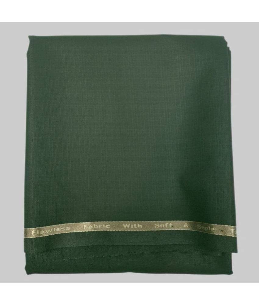 Bsl - Green Viscose Men's Unstitched Pant Piece ( Pack of 1 ) Bsl - Green Viscose Men's Unstitched Pant Piece ( Pack of 1 )
