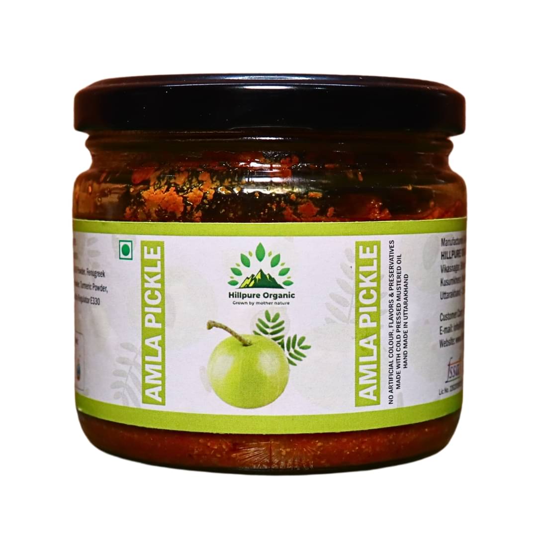     			Hillpure Organic Amla Pickle Pickle 300 g