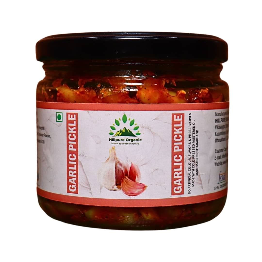     			Hillpure Organic Garlic Pickle Pickle 300 g