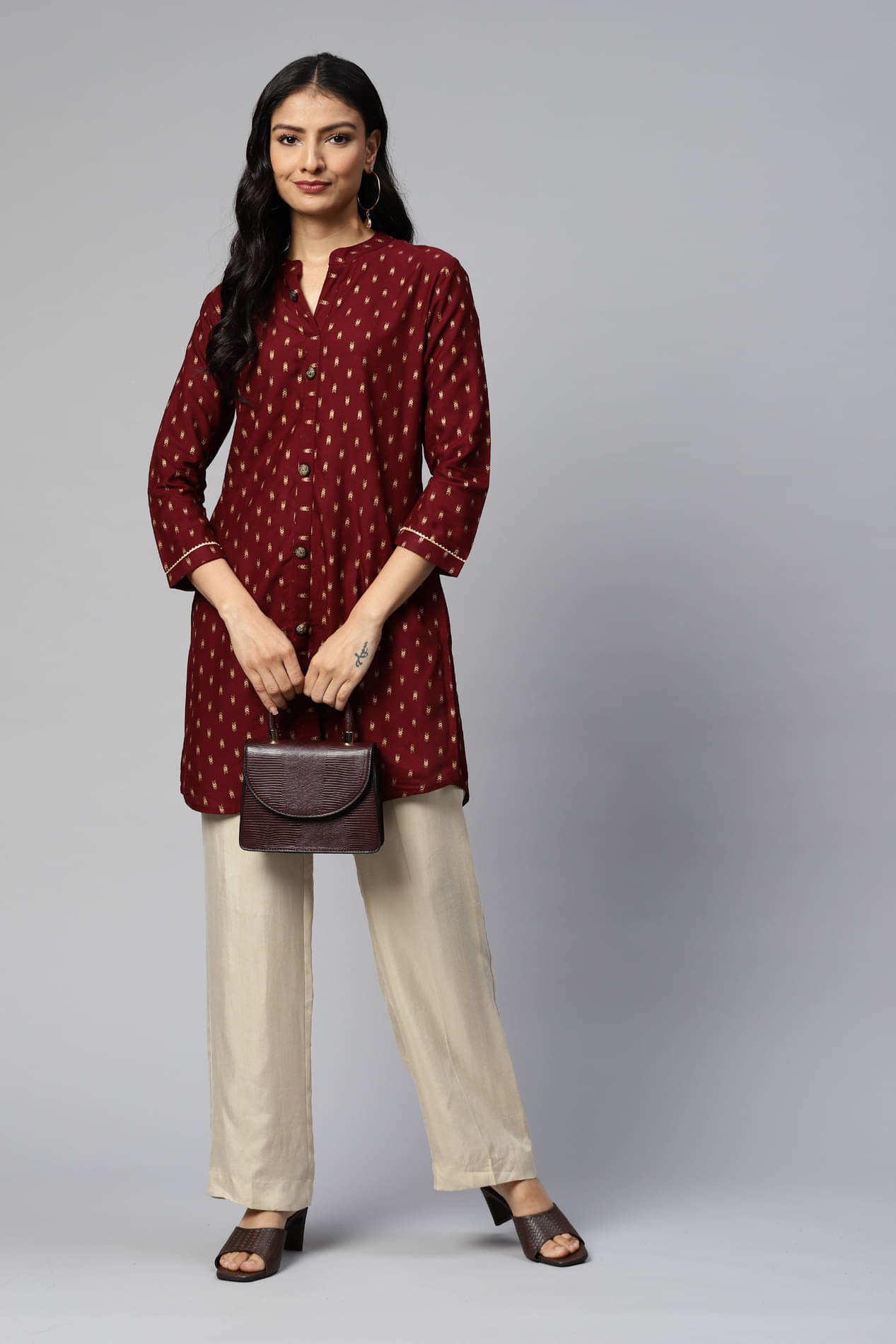     			Rayon Short Kurti For Women (Pack of 1)