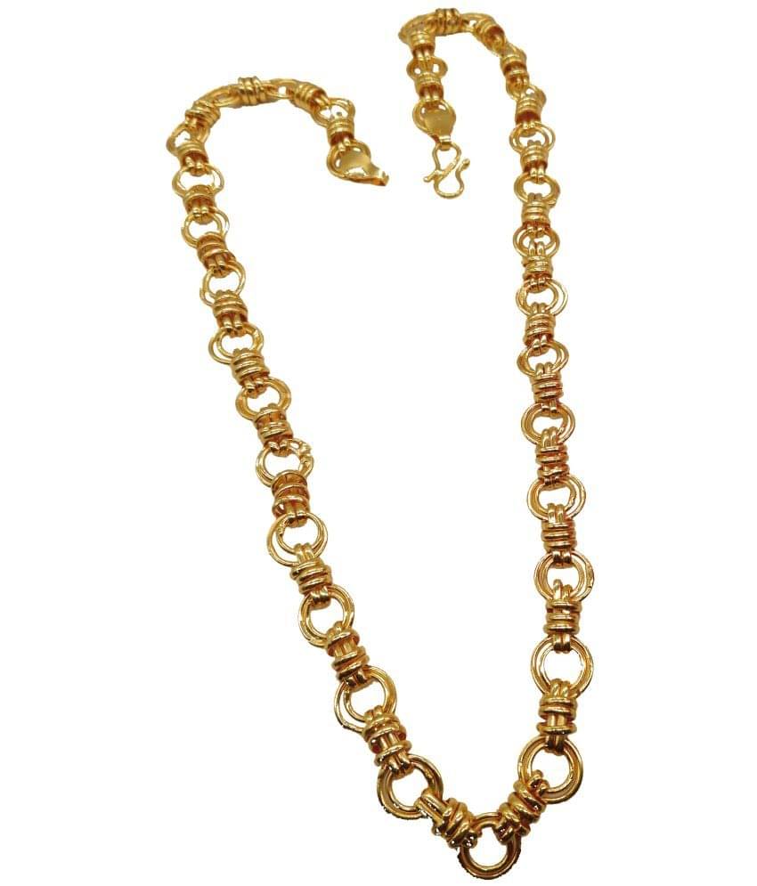JIPPA Gold Plated Chain ( Set of 1 ) JIPPA Gold Plated Chain ( Set of 1 )