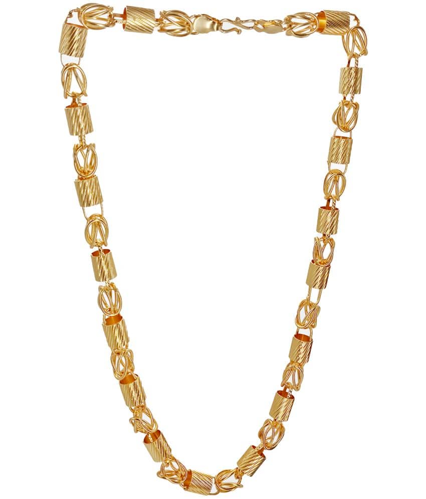 JIPPA Gold Plated Chain ( Set of 1 )
